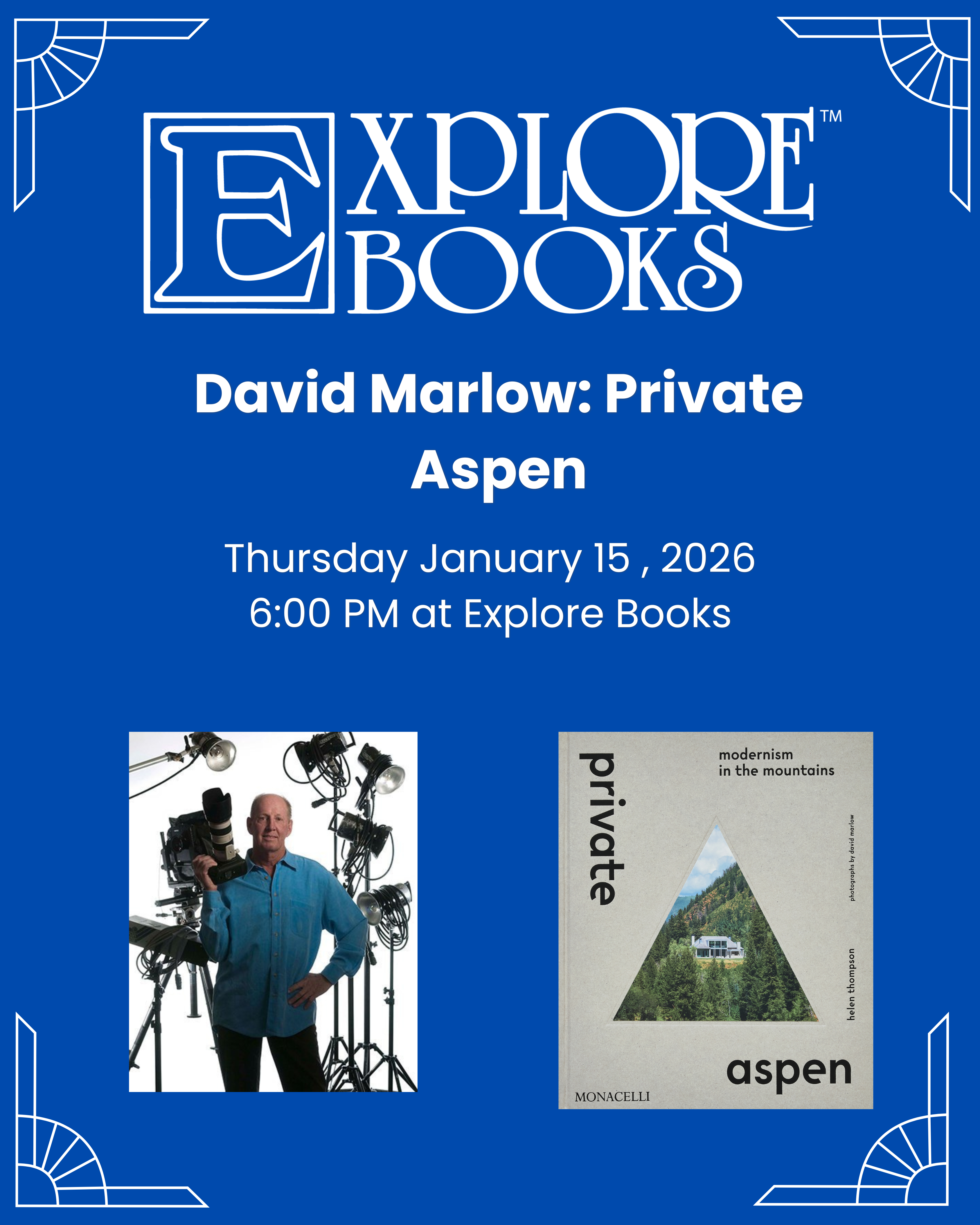 Explore Books: Private Aspen with David Marlow