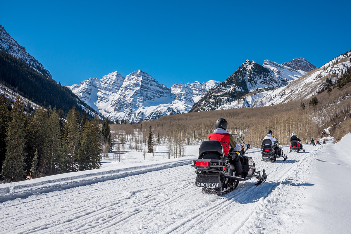 Maroon Bells Snowmobile Tours