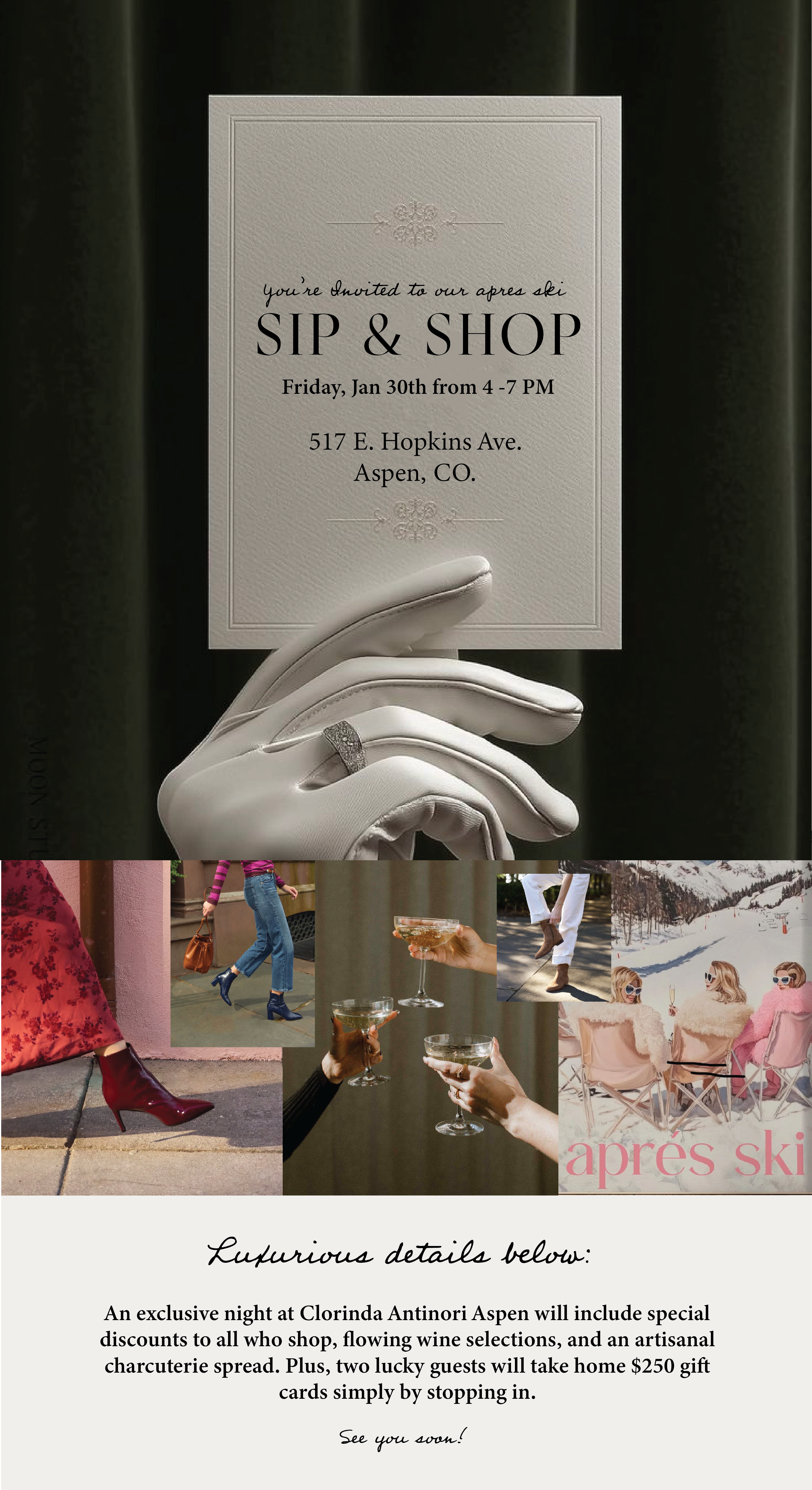 Apres Ski Sip & Shop