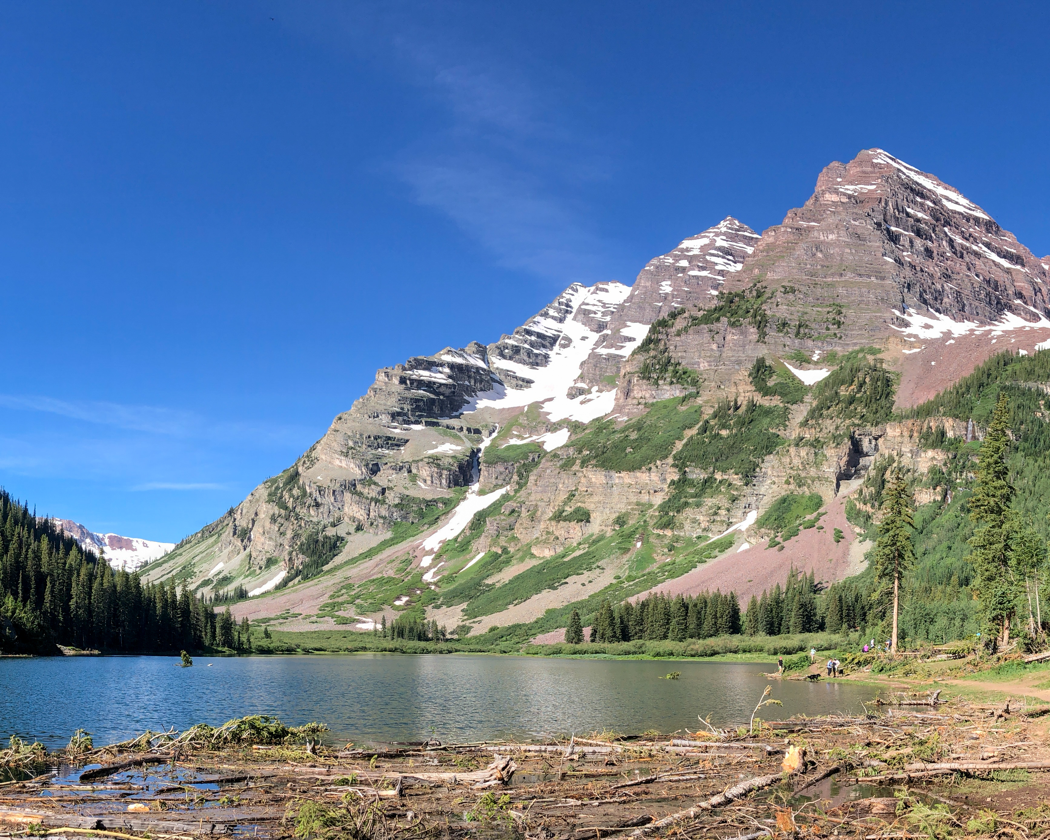 Crater Lake Maroon Bells Hike Aspen