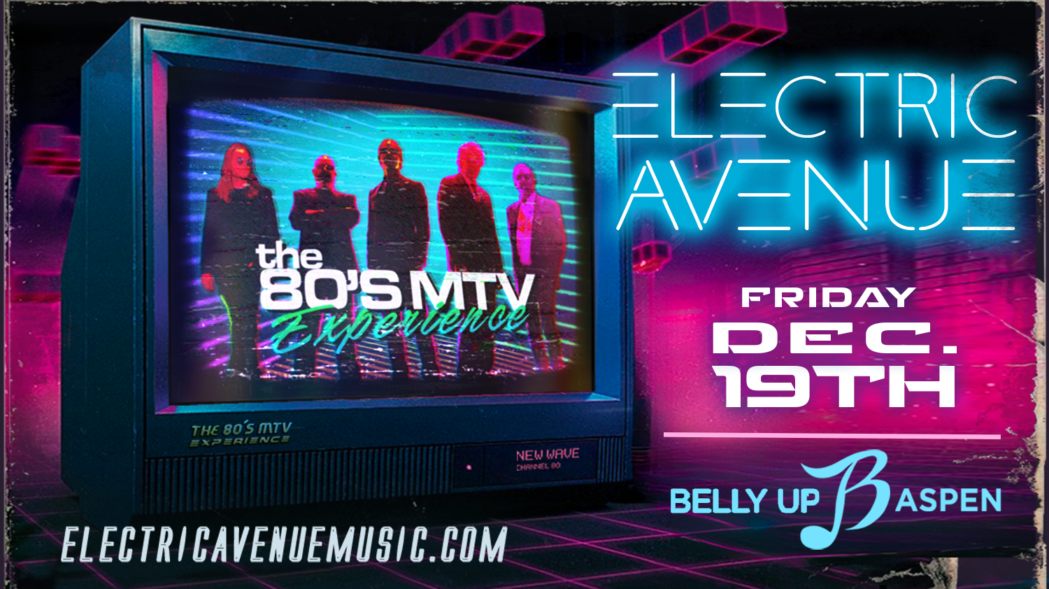 An Evening with Electric Avenue: The 80s MTV Experience