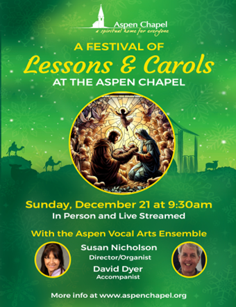 Lessons and Carols Aspen Chapel