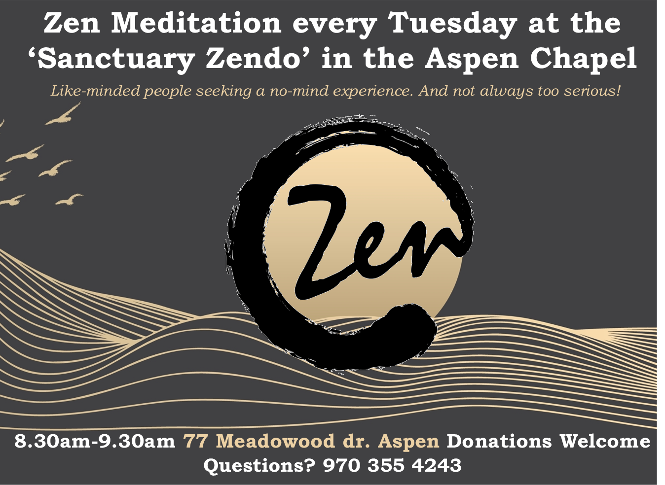 Zen Meditation at the "Sanctuary Zendo"