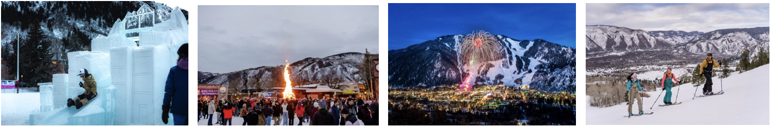 Wintersköl in Aspen