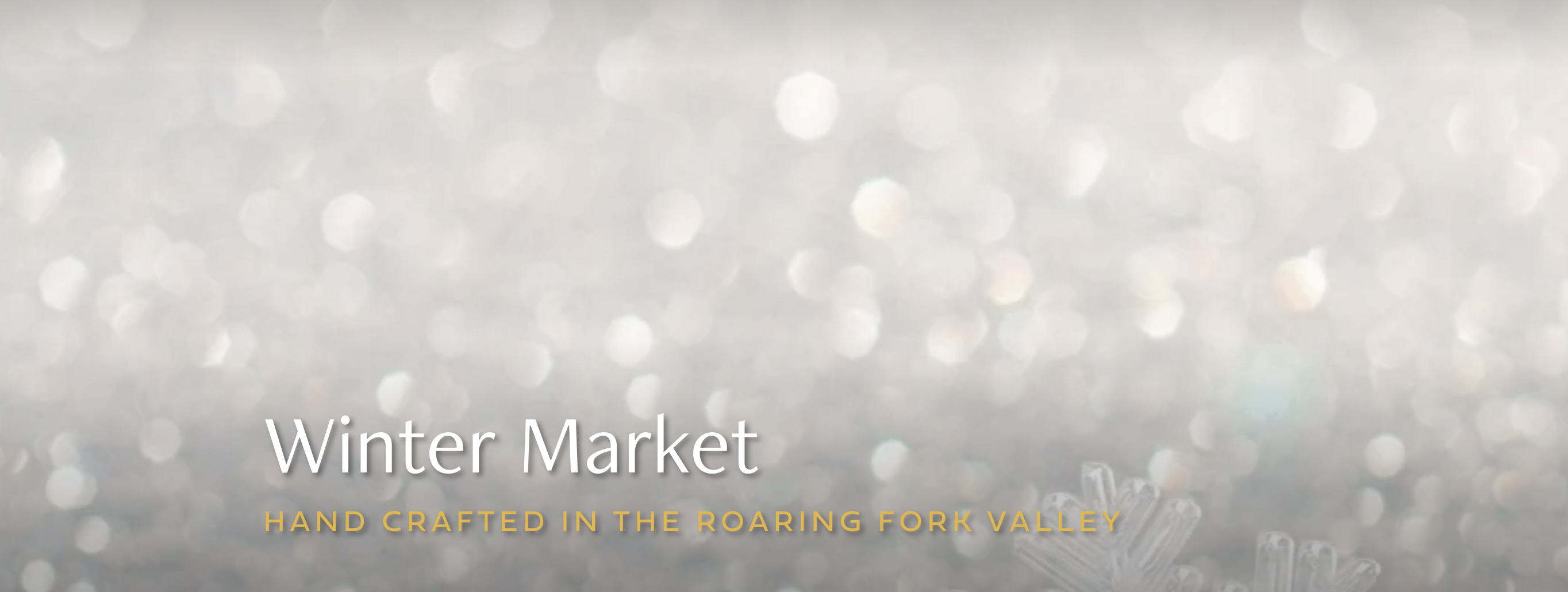 Winter Market The Gant Aspen