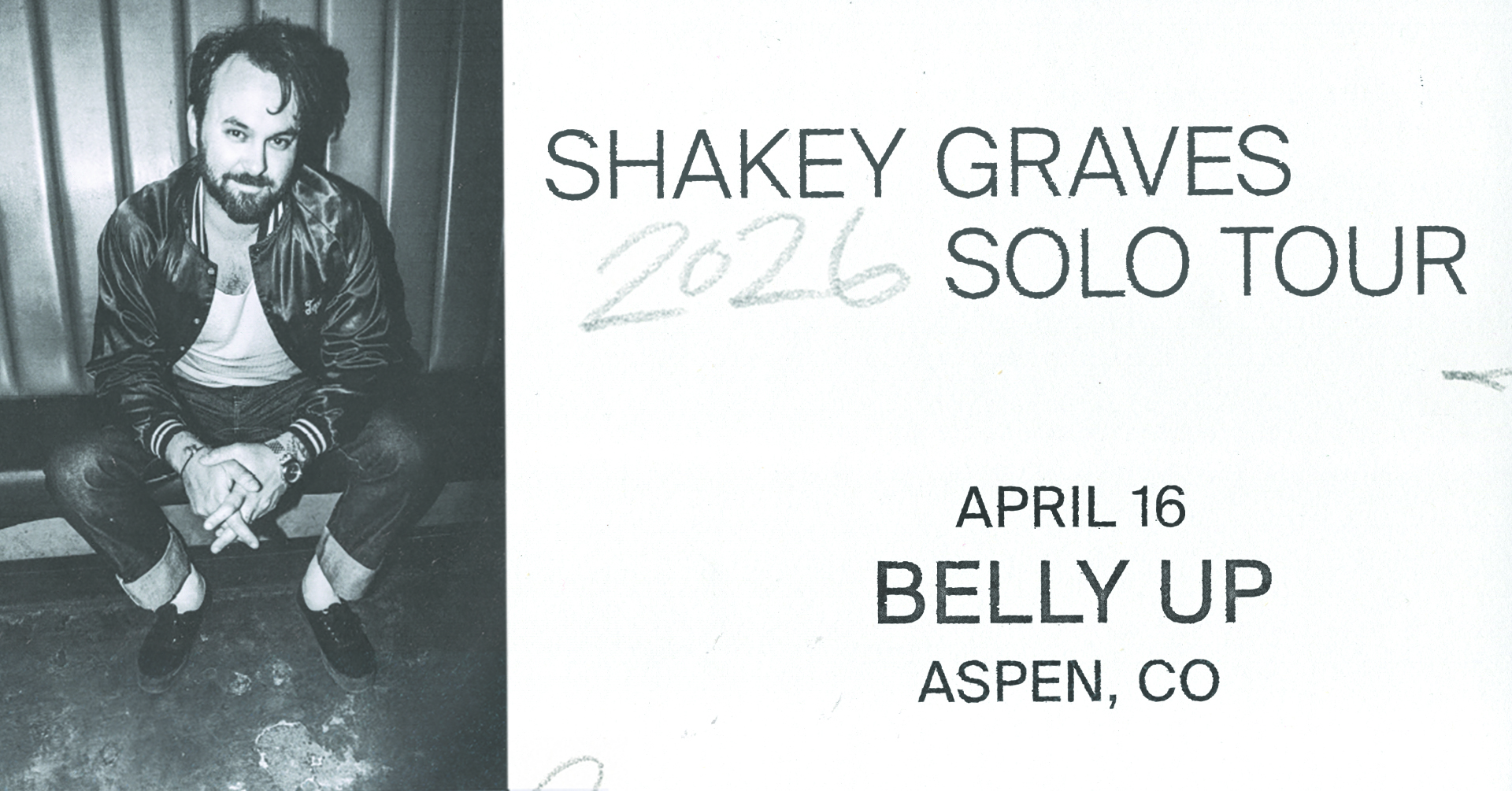 Shakey Graves at Belly Up