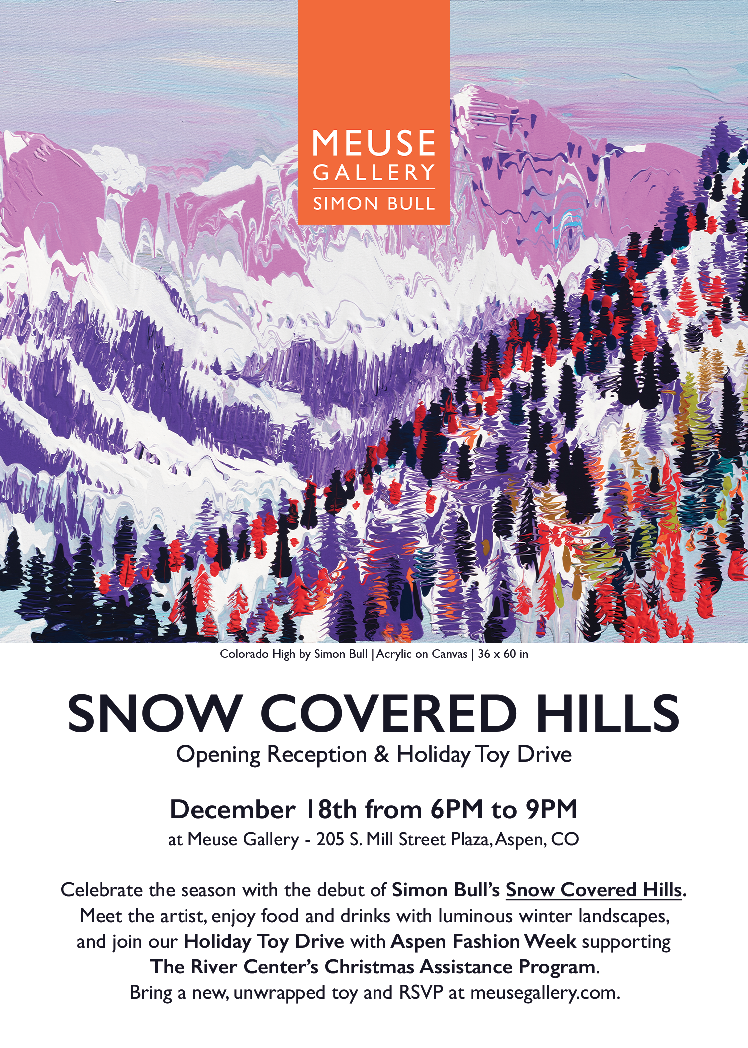 Simon Bull's - Snow Cover Hills