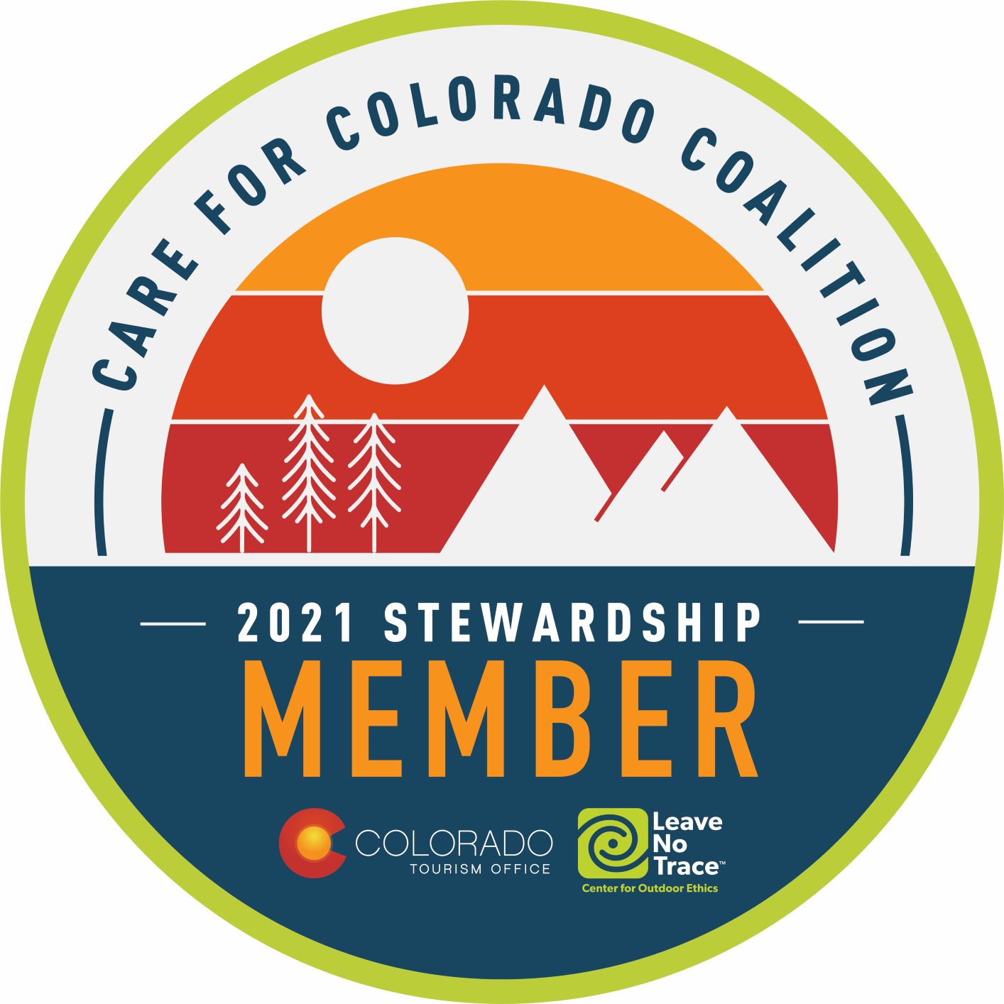 2021 Care for Colorado Stewardship Member Digital Badge