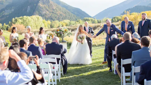 Aspen Meadows Wedding Ceremony