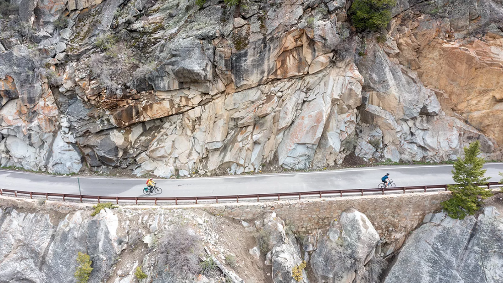 Road biking Independence Pass 