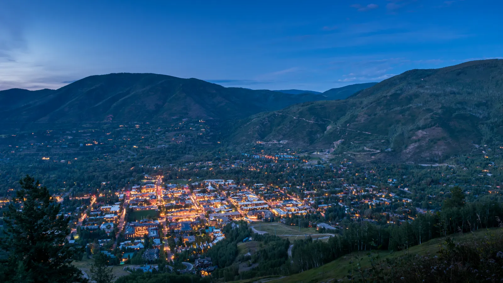 Summer Nightlife in Aspen