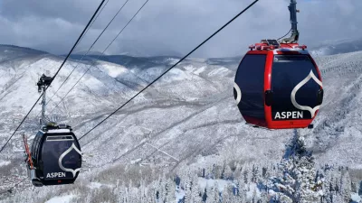 Aspen Mountain Silver Queen Gondola Winter