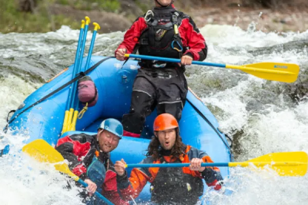 whitewater rafting