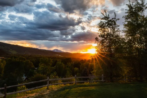 Smuggler Park Summer Sunset