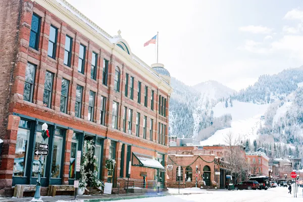 Aspen Town Winter