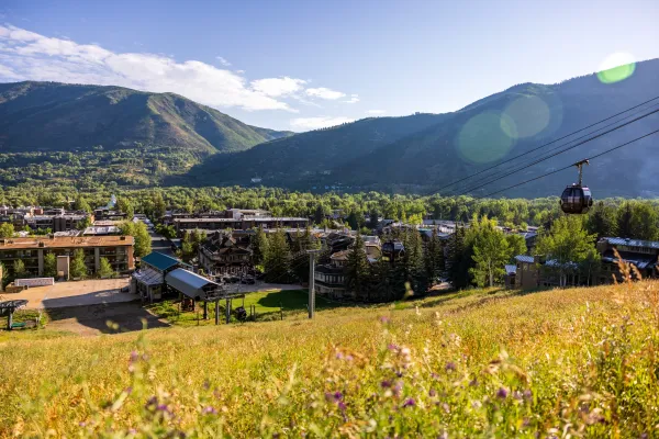 Aspen Mountain in Summer