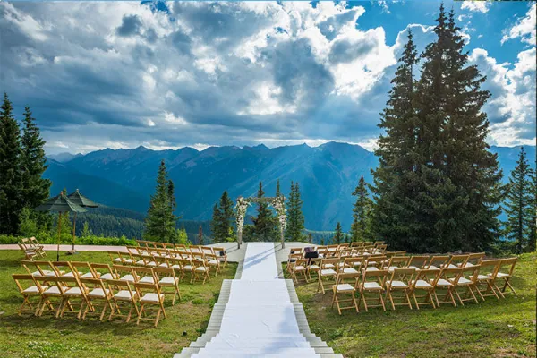 The Wedding Deck Aspen Mt