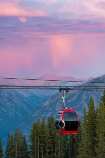 Aspen Mountain Gondola in the summer