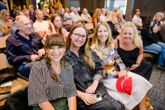 Attendees at afternoon blend