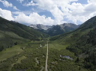 Castle Creek Road near Aspen