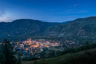 Summer Nightlife in Aspen