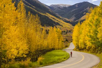 Biking in Aspen