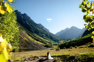Maroon Bells Wedding - Use Photo credit