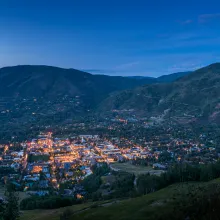 Summer Nightlife in Aspen