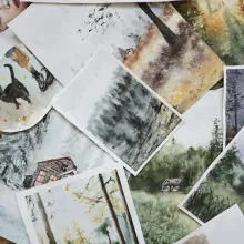Watercolor Class Aspen