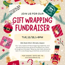 Gift Wrapping Fundraiser with RFOV