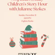 A Special Holiday Children's Story Hour with Julianne Stokes