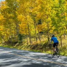 biking