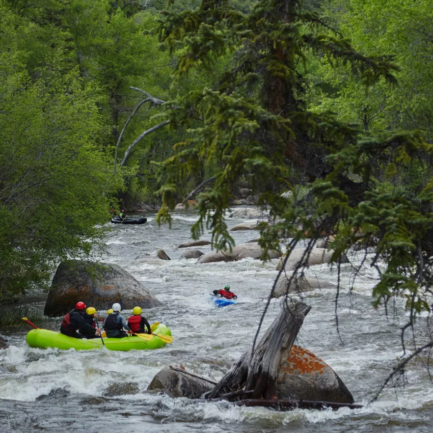 rafting