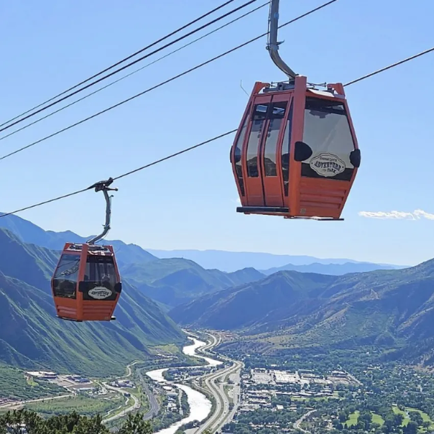Glenwood Caverns adventure park scenic shot